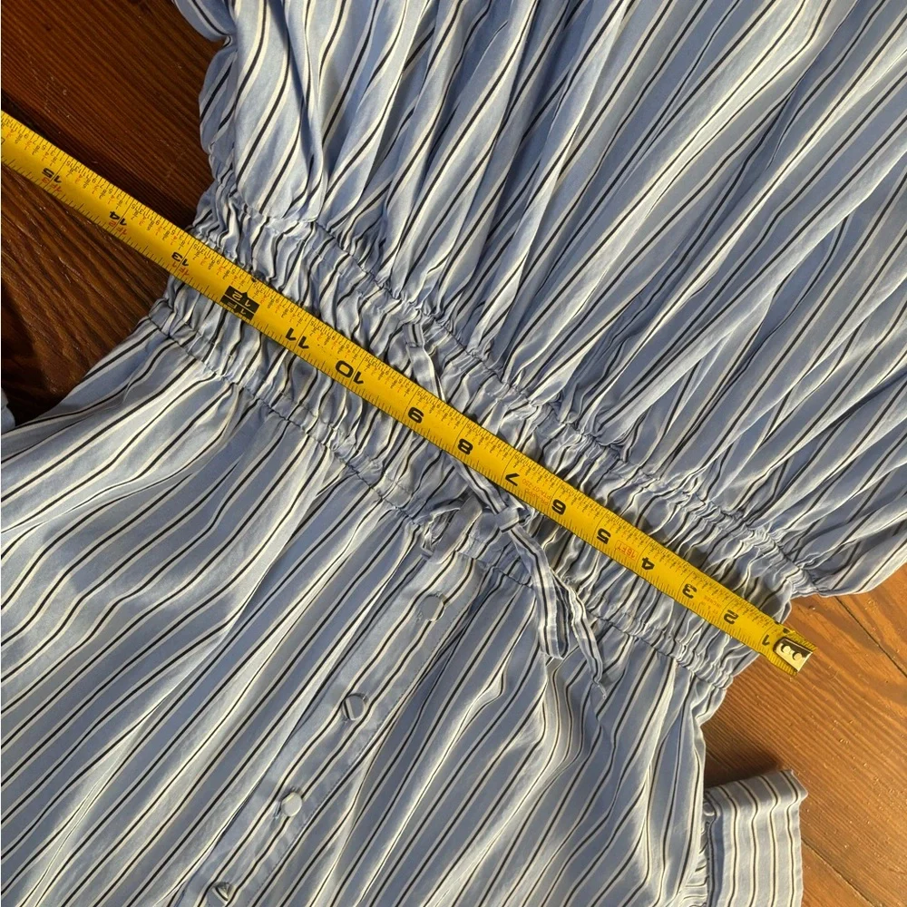 J. Crew Elena shirt-dress in striped cotton poplin (shortened) - Picture 4 of 9